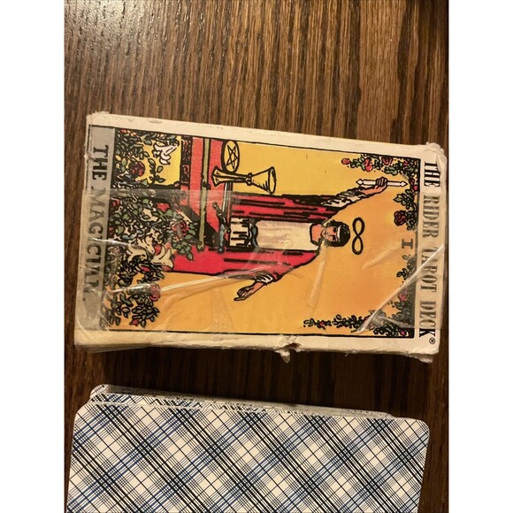 Vintage Rider Waite Tarot Card Deck US Games Smith 1971 Complete 78 Switzerland - Picture 2 of 12